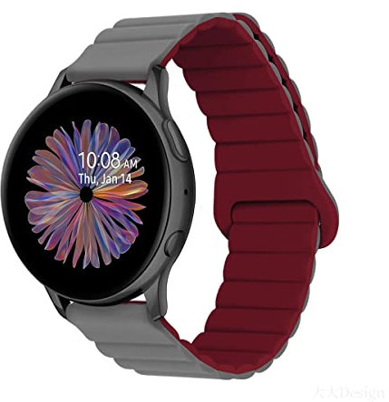 Silikon Armbänder für Polar Ignite 3/ Ignite 2/ Ignite/Polar Unite/Polar Pacer Männer und Frauen Bewegung mit Magnet Armbänder Ersatzband mit Magnet Armbänder Kompatibel mit Polar Ignite 3 (9)