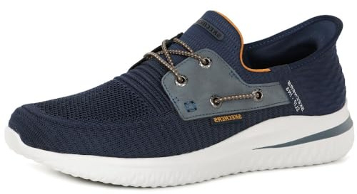 Skechers Men's Slip-ins: Delson 3.0-Roth Loafer, NVY, 9 UK Navy