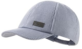 Sterntaler Baseball -Cap Waffelpique - Basecap für Kinder - UV -Schutz 30 für optimalen Schutz an heißen Sommertagen - Unisex Schildkappe für Babys mit UV -Schutz - graublau, 53