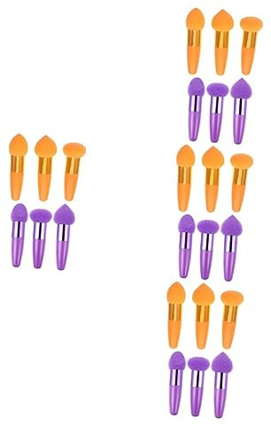MAGICLULU Lot De 4 Éponges De Maquillage Portables 6 Pièces X 4 Pour Application Et Sèche Pour Fond De Teint Pinceaux Et Produits Cosmétiques