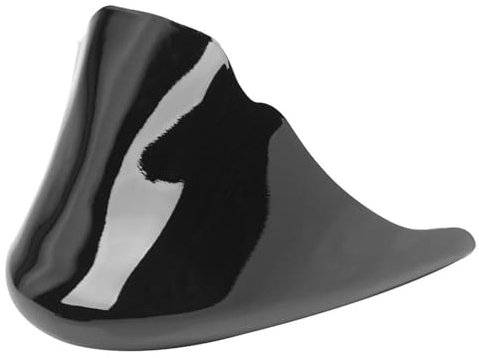 DZSQWETYU Spoiler Laterale Moto Spoiler Anteriore Inferiore Nero Moto Parafango Air Dam Carenatura Mento per Sportster XL per Iron 883 1200 Modelli Alettone Moto(Light Black)