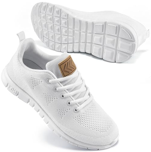 FUDYNMALC Womens Tennis Shoes Comfortable: Lightweight Casual Walking Shoes