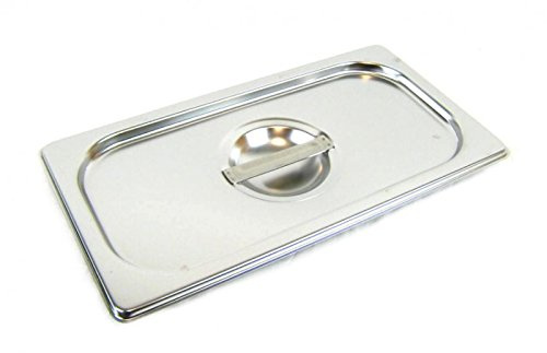 AcMax Couvercle GN 1/3 pour récipient gastronorme - Couvercle GN Gastronorm - En acier inoxydable