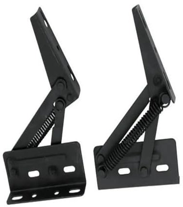 Charnière de porte réversible à fermeture automati 2 pièces charnières à ressort à 80 degrés for porte d'armoire, support supérieur for placard de cuisine