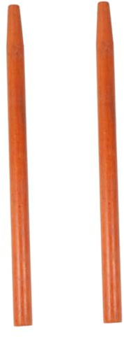 Milisten 2pcs Hardwood Tool Handles for Shovel and Spade Replacement, Universal Compatibility with Extended Reach Design, Sturdy Wood Handles for Forestry and Outdoor Agricultural Tasks