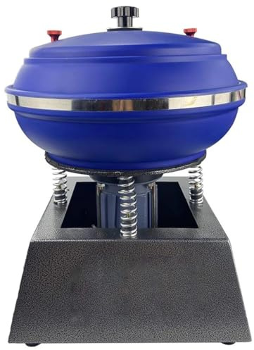 Lucidatrice vibrante per gioielli in metallo, capacità 3,5 l, ideale per rettifica e lucidatura di pezzi, lucidatrice durevole ed efficiente
