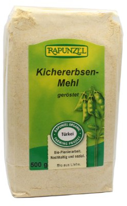 Rapunzel Kichererbsenmehl geröstet, 4er Pack (4 x 500g) - Bio