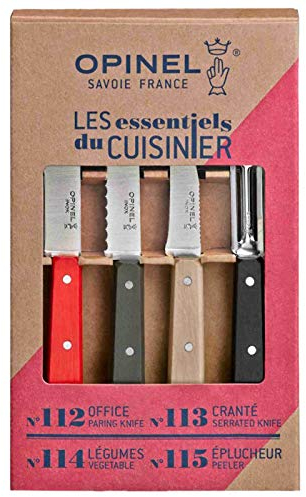 Opinel Essentials Kitchen Knife Box Set - Loft