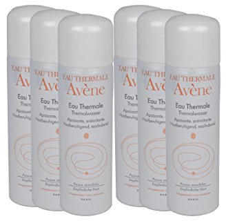 Avène Eau Thermale Thermalwasser - 6x 50ml Sprühdose