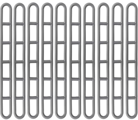 BITS4REASONS Lot de 10 sangles de tension en caoutchouc extra robustes et résistantes aux vents/tempêtes - pour auvent de caravane