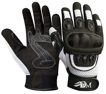 ADM Gants Moto Homologués Homme Certifiés CE Logo Motard Été Hiver Mi Saison Gants Moto Scooter Homme Noir Bleu Rouge Blanc Gris Vert Taille S M L XL XXL Respirants & Antidérapants