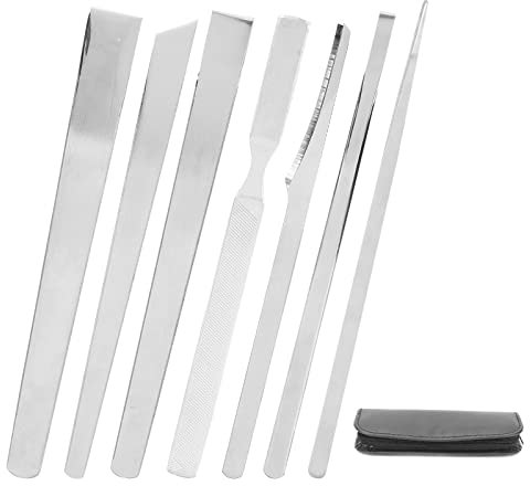 Juego de Cuchillos de Pedicura para Uñas Encarnadas, Juego de Cuchillos de Pedicura para el Hogar, Uñas Encarnadas, Piel Muerta, Eliminación de Callos, Juego de Herramientas de