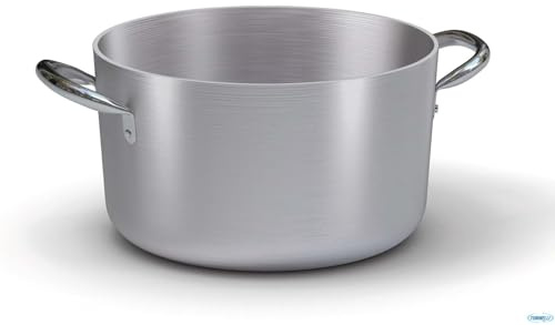 BALLARINI Casseruola 6818 24 Serie 6800 Alluminio Satinato Casseruole, Sintetico, Multicolore, Normale