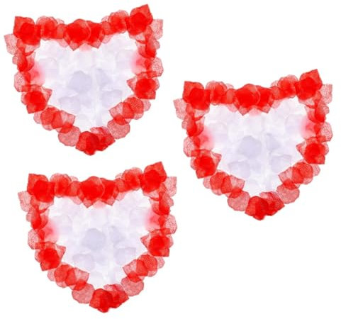 Alipis Juego De 3 Pétalos De Rosa Artificiales para Boda Pétalos De Rosa Secos Decoración De Cama Pétalos De Rosa Realistas 2000 Unidades X 3