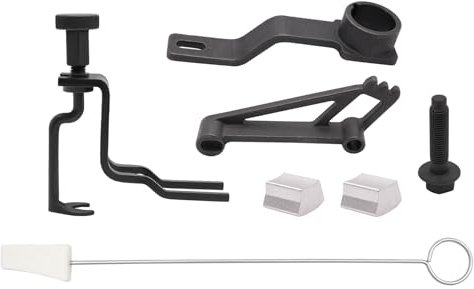 innytund Spring Compressor Tool Kit Carbon Steel Repair Tool Kit for 4.6L/5.4L/6.8L 3V Engine, Black Crankshaft Positioning Tool for Replace Rocker Arms and Lash Adjusters