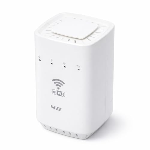 YUEHISY Router WiFi Portatile, Router CPE 4G LTE 300 Mbps con Porta per Scheda SIM, Interfaccia LAN WAN, Alimentazione di Tipo C, per Uso Esterno in Ufficio Mobile