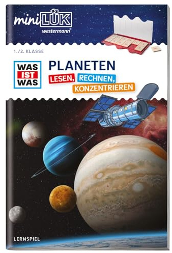 miniLÜK: WAS IST WAS Planeten Lesen, Rechnen, Konzentrieren 1./2. Klasse (miniLÜK WAS IST WAS Grundschule)