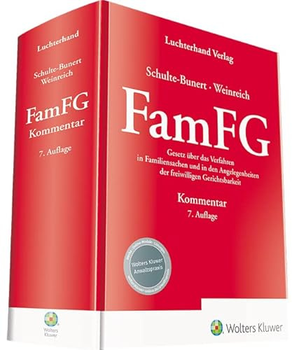 FamFG Kommentar: Gesetz über das Verfahren in Familiensachen und in den Angelegenheiten der freiwilligen Gerichtsbarkeit