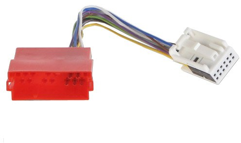 CD Wechsler-Adapter 8-Pin Wechsler an 12-Pin Radio Adapter Mini ISO -> Most Quadlock kompatibel mit VW, Audi Delta, Navigation Plus, MFD, RNS-E, Stream, Nexus, Cruise, RCD, RNS, MFD2, NAvi DX, RNS2