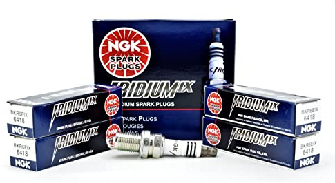NGK # 6418 Iridium Spark Plugs BKR6EIX - 4 PCS NEW