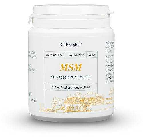 BioProphyl® MSM - 750 mg reines Methylsulfonylmethan (90 Kapseln)