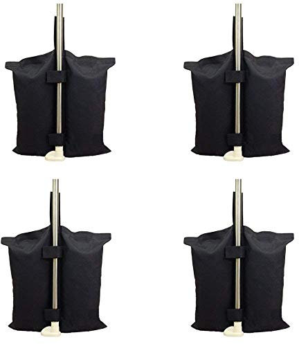 YELAIYEHAO 4 PCS Weights Bag for Pop up Canopy Tent Weighted Feet Bag Sand Bag (17x15.8 inch)
