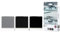 COKIN NUANCES Extreme FULL ND Kit inc. ND1024 + ND64 + ND8 filters made of resistant mineral Glass for L Size (Z-Pro) 100mm filter-Holder system
