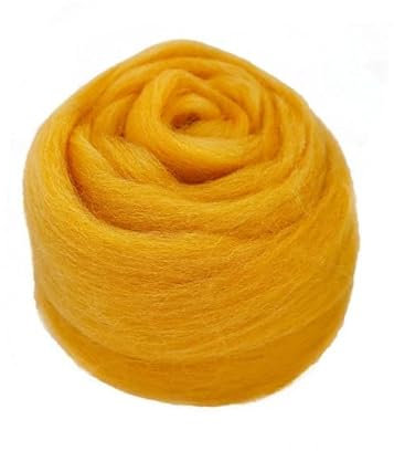 CHANWA 47 Farben Wollfilzfaser DIY Nadelfilzmaterialien Wollfilznadelwerkzeuge Weicher Roving-Filzstoff 50g