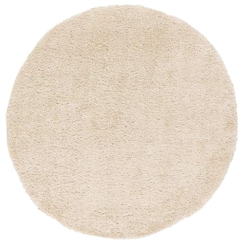 Pergamon Luxus Super Soft Wohnzimmer Hochflor Langflor Teppich Aloha Einfarbig in Rund und Eckig