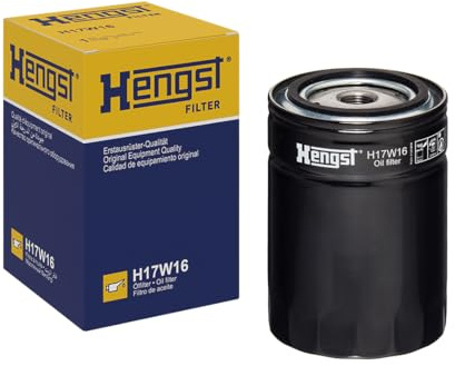 HENGST - Ölfilter H17W16 - Öl-Anschraubfilter für KFZ | Hochwertiger Motorölfilter für KFZ mit Otto- oder Dieselmotor - Robuster Ölfilter mit hoher Schmutzaufnahmefähigkeit