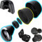 Memory Foams Pro Active V2.0 patentierte Ohrstöpsel aus Memory-Schaum mit Silikonschutz für Galaxy Buds2 Pro, Jabra 85t, Jabra Elite 10. Bleibt drin. Ersatz für Samsung Galaxy Buds Pro 2 CharJenPro