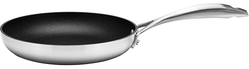Scanpan CS+ Frying Pan 24 cm | 5-Layer Construction | Suitable for All Hobs | Multifunctional Induction Pan | Stratanium + Non-Stick Coating | Oven Safe