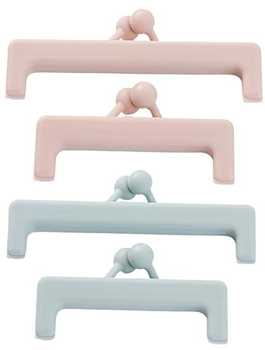 WATIIFUFU Lebensmittel-verschlussbeutel-clips – 4 Stück Snackbeutel-clips Brotbeutel-clips Leicht Zu Tragen Für Zuhause Büro Küche Einzigartiger Stil