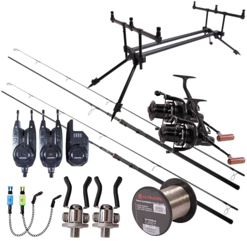 Ultimate Bionic High End Carp Set 12ft Extender EVA Mango | Combo carpfishing