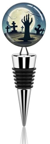 Graveyard Ghost Hand Bottle Stopper Beverage Bottle Sealer Reusable Wine Stopper Personalised Champagne Stopper Unique Wine Bottle Corks Keep Fresh Suitable for Standard