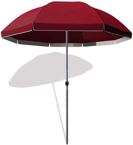 Ombrellone da Giardino Portatile 260 cm, 280 cm, 300 cm, 320 cm, 340 cm, 360 cm, Ombrellone da Spiaggia da Giardino Anti UV e Impermeabile(300cm (9.8ft))