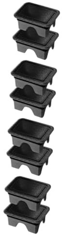 TOPBATHY 4 Pares Cubierta de Capó de Camiones de Reemplazo Compatible con RAM Protección del Área de Carga Accesorio Práctico y Resistente Las Inclemencias