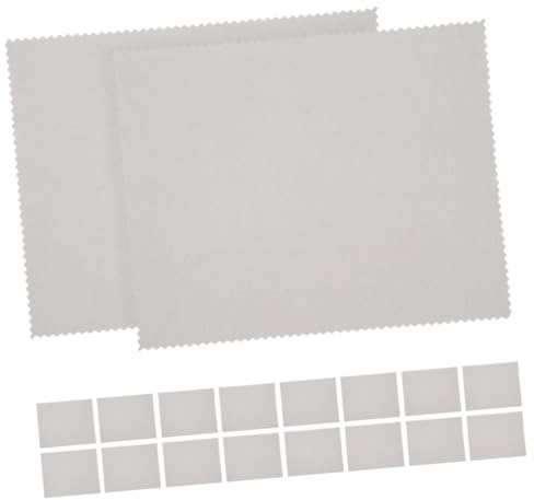 DIYEAH 100piezas Paño De Limpieza De Microfibra Paños para Limpiar Lentes para Gafas Tabletas y Teléfonos para Limpiar Pantallas De TV y Lentes De Cámara