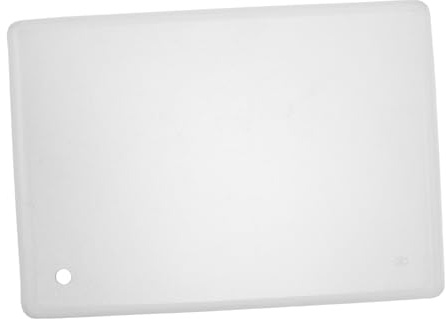 Cabilock Tabla de Cortar de Vidrio Templado Transparente con de Silicona Antideslizante Superficie Mate para Agarre para Cortar Carne Verduras y Frutas Cocina Diaria