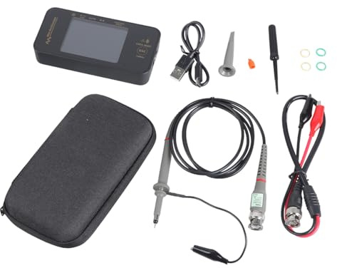 Oscilloscope numérique portable de 3,2 avec écran LCD 10 MHz de bande passante facile à transporter - Testeur pour automobile et application sonore