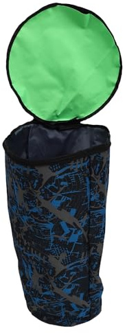 ERINGOGO Trommeltasche und Glattem Reißverschluss aus Oxford Gewebe mit Großem Fassungsvermögen Stilvoller Blauer Rucksack mit Tarnmuster Zufällige Farbe für Afrikanische Djemben