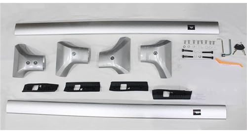 pour Highlander pour Kluger 2021 2022 2023 2024 Barres Toit Transversales Porte-Bagages Coffres Supérieurs Accessoires Galerie de Toit de Voiture avec Serrure antivol(Style 2)