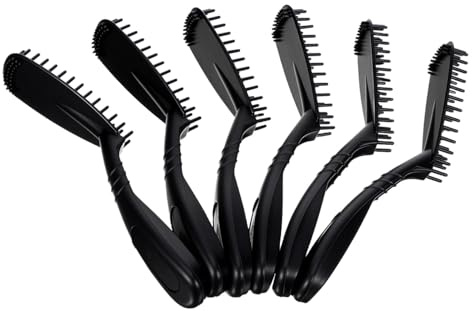 BIUDECO 6 pezzi Pz Pettine Spazzola per Tintura Capelli in PP Riutilizzabile Facile da Impugnare e Pulire Accessorio Pratico per Applicazione Colore Senza Macchie Adatto Tutti i Tipi di