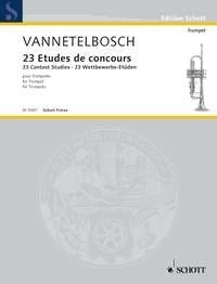 23 Etudes de concours: 23 Contest Studies. trumpet (cornet, hunting horn, horn, altohorn, Baryton).