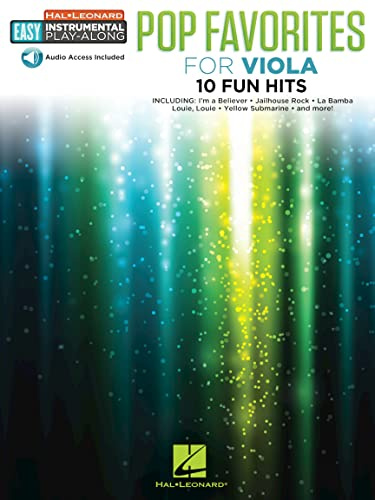 Pop Favorites for Viola: Easy Instrumental Play-Along