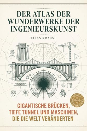 Der Atlas der Wunderwerke der Ingenieurskunst: Gigantische Brücken, tiefe Tunnel und Maschinen, die die Welt veränderten. Ein Buch für Technik-Begeisterte und Bewunderer menschlicher Schaffenskraft