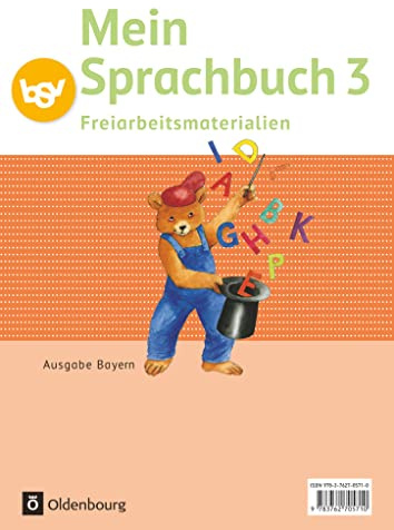 Mein Sprachbuch - Ausgabe Bayern - 3. Jahrgangsstufe: Freiarbeitsmaterialien