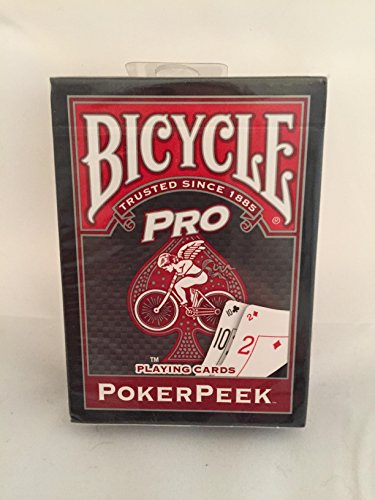 Bicycle Pro Poker Peek - Rot (US Playing Card Company)