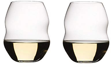RIEDEL Swirl - Juego de 2 vinos blancos