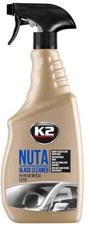 K2 Scheibenreiniger, entfernt Nikotin & Beschlag, Glassreiniger, Spray auch für Spiegel & Glas, toller Geruch Pumpspray 770ml